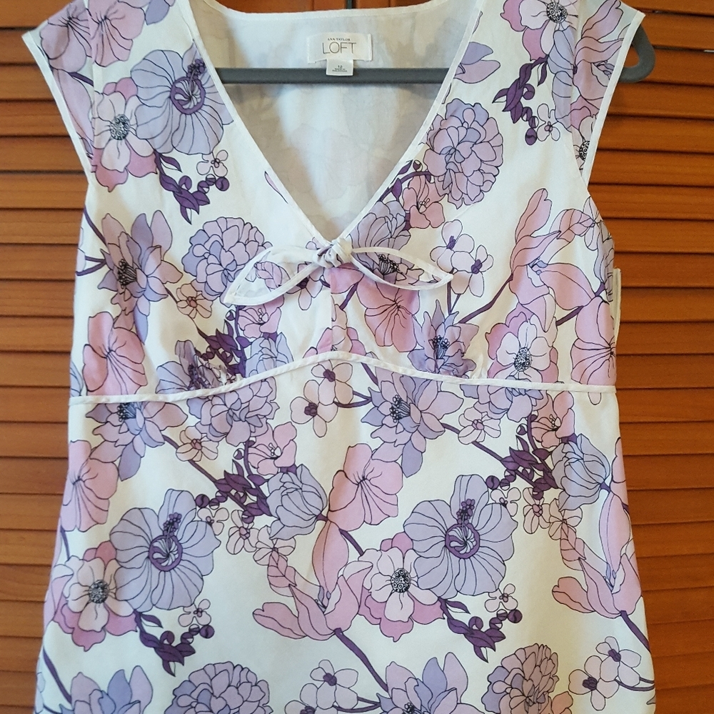 Womans sleeveless tops size 12